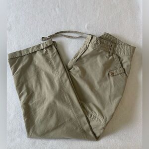 Merrell Pants Women’s 8 Beige Nylon Convertible Zip-Off Legs Opti-Wick UPF +50